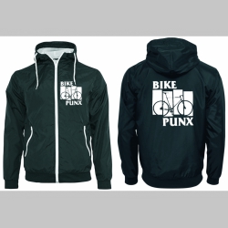 Bike Punx pánska šuštiaková bunda čierna materiál povrch:100% nylon, podšívka: 100% polyester, pohodlná,vode a vetru odolná (potlač iba na chrbáte!!!)